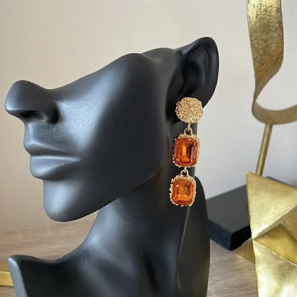 Bohemian drop earrings N90
